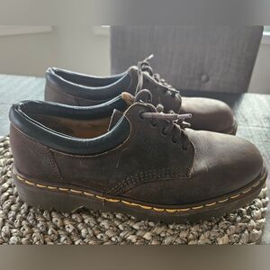 Dr Martin 8053 Crazy Horse Leather Casual Shoes